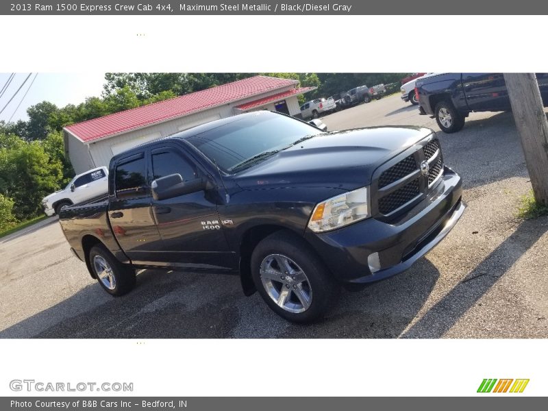 Maximum Steel Metallic / Black/Diesel Gray 2013 Ram 1500 Express Crew Cab 4x4