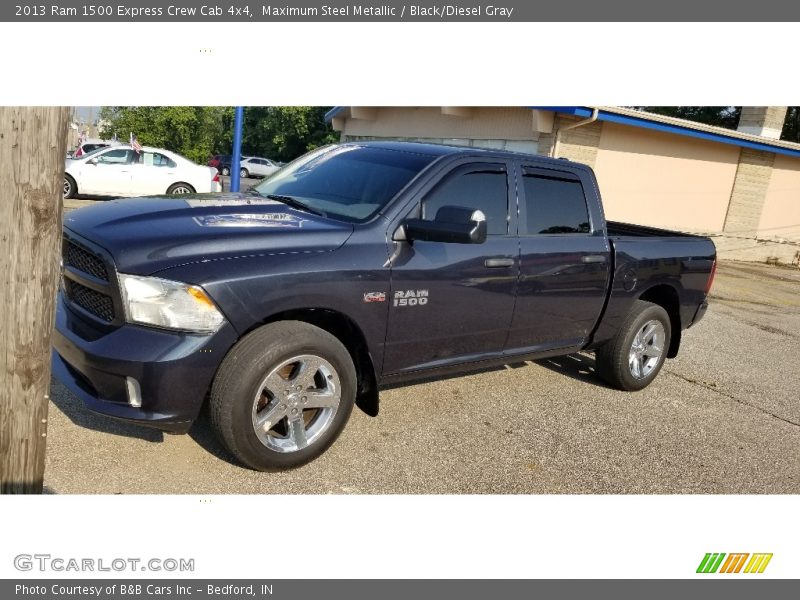 Maximum Steel Metallic / Black/Diesel Gray 2013 Ram 1500 Express Crew Cab 4x4