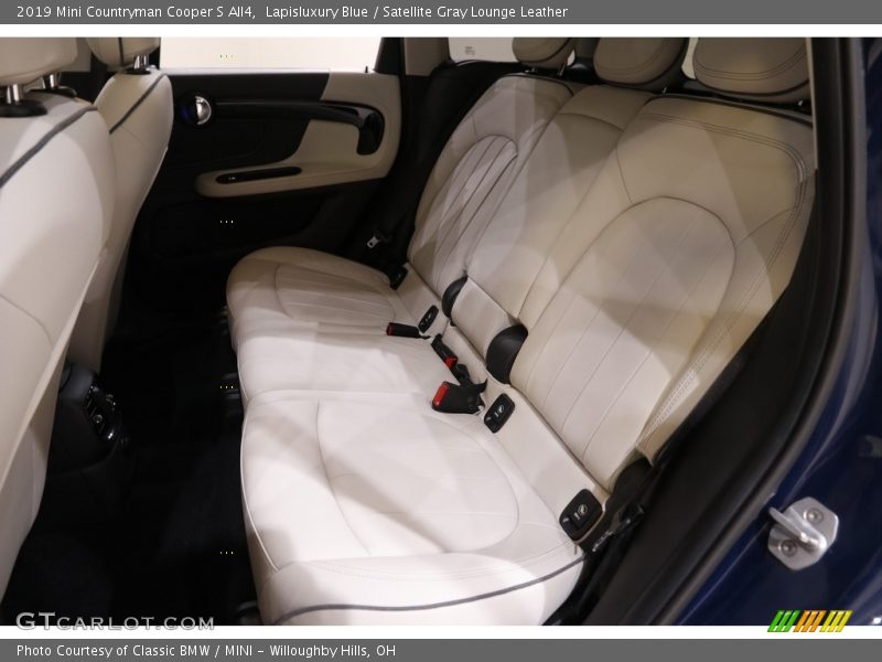 Rear Seat of 2019 Countryman Cooper S All4