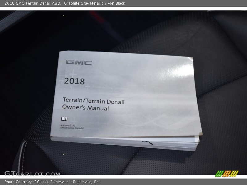Graphite Gray Metallic / ­Jet Black 2018 GMC Terrain Denali AWD