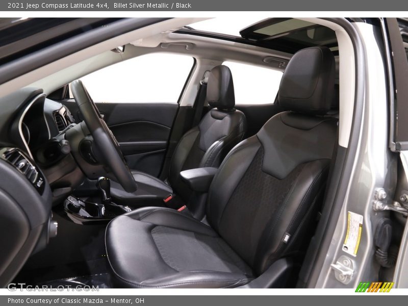 Billet Silver Metallic / Black 2021 Jeep Compass Latitude 4x4