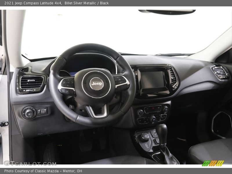 Billet Silver Metallic / Black 2021 Jeep Compass Latitude 4x4
