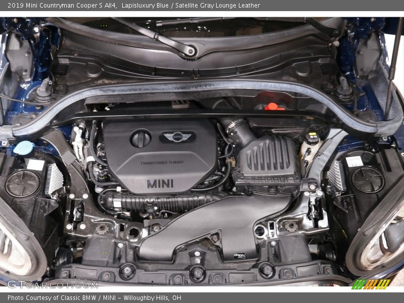  2019 Countryman Cooper S All4 Engine - 2.0 Liter TwinPower Turbocharged DOHC 16-Valve VVT 4 Cylinder