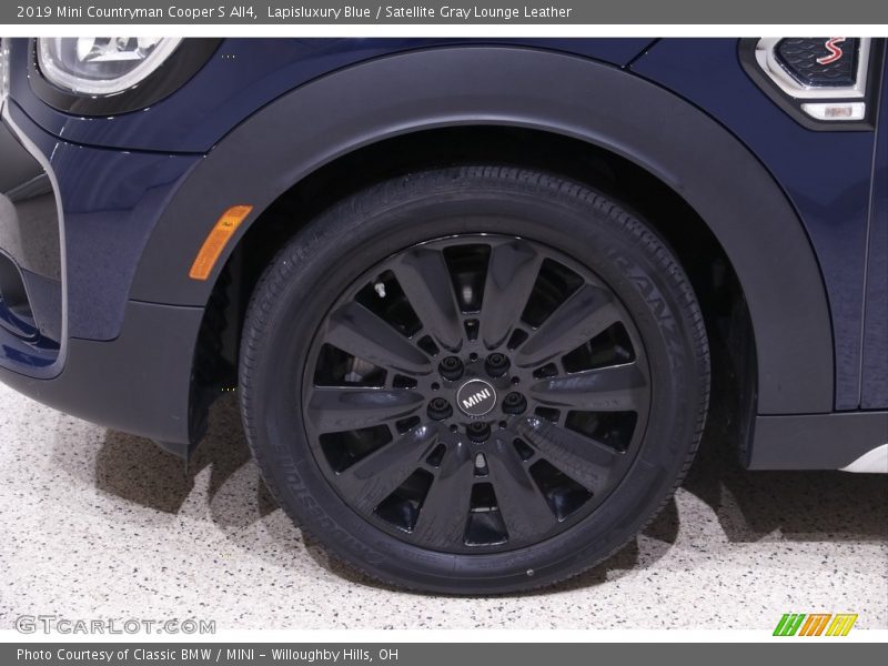 Lapisluxury Blue / Satellite Gray Lounge Leather 2019 Mini Countryman Cooper S All4