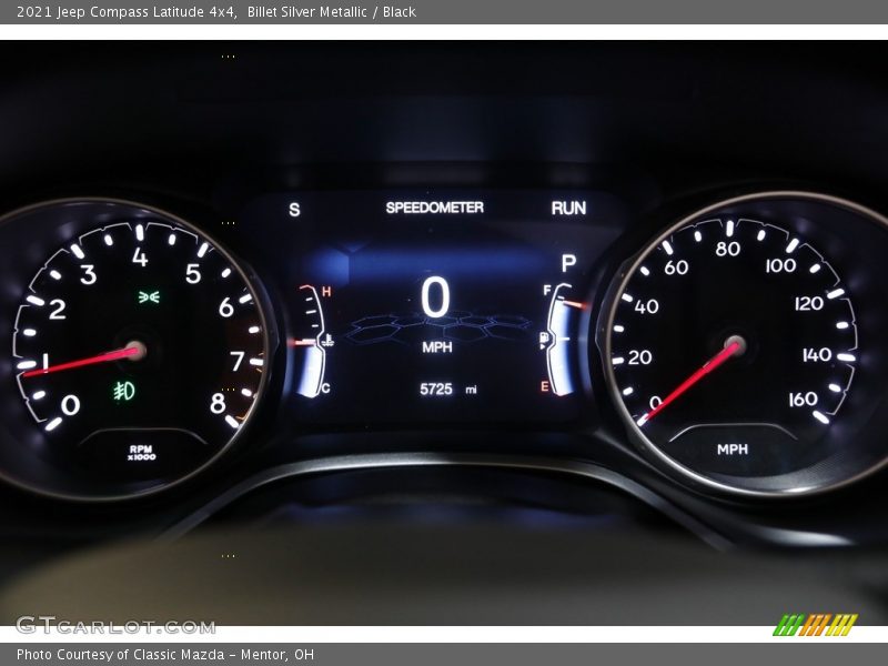 Billet Silver Metallic / Black 2021 Jeep Compass Latitude 4x4