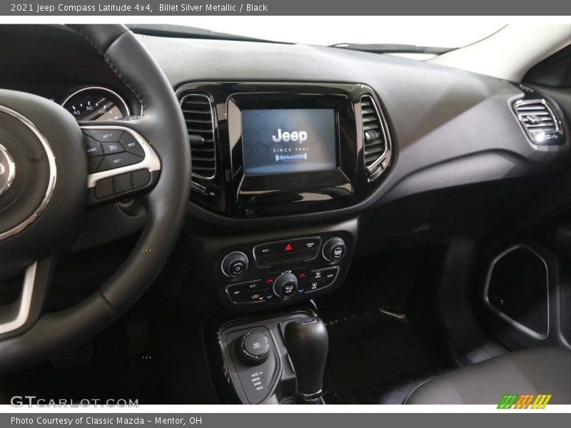 Billet Silver Metallic / Black 2021 Jeep Compass Latitude 4x4