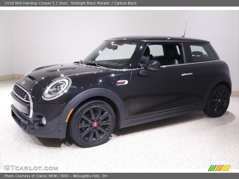 Midnight Black Metallic / Carbon Black 2018 Mini Hardtop Cooper S 2 Door