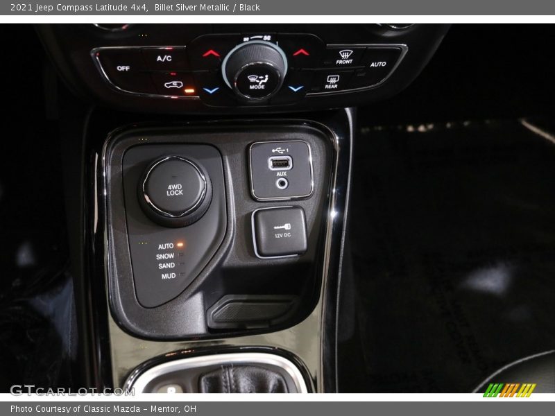 Billet Silver Metallic / Black 2021 Jeep Compass Latitude 4x4