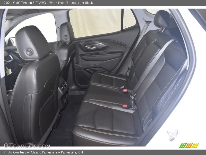 White Frost Tricoat / Jet Black 2021 GMC Terrain SLT AWD