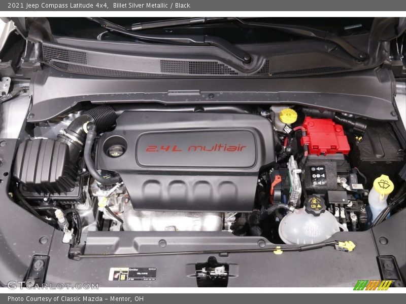 Billet Silver Metallic / Black 2021 Jeep Compass Latitude 4x4