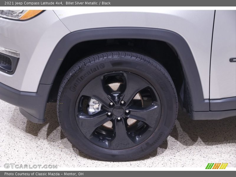 Billet Silver Metallic / Black 2021 Jeep Compass Latitude 4x4