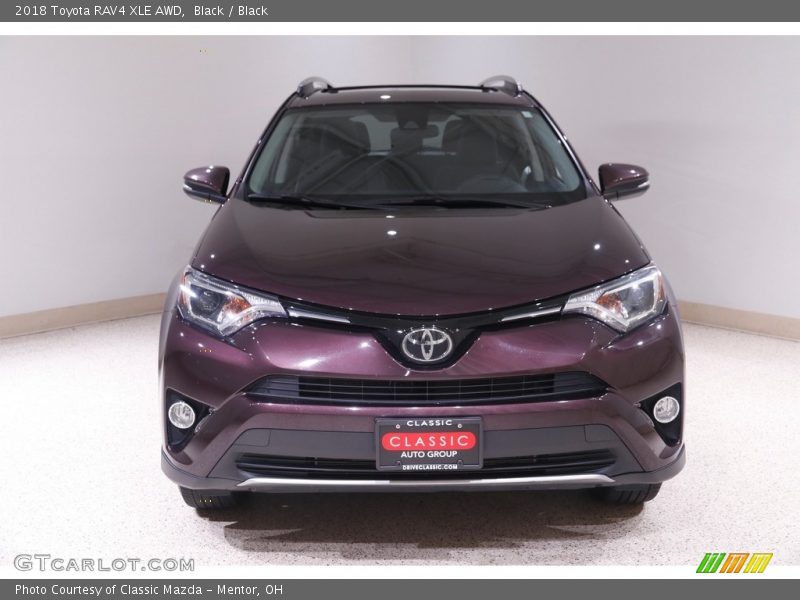 Black / Black 2018 Toyota RAV4 XLE AWD