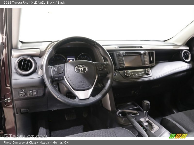 Black / Black 2018 Toyota RAV4 XLE AWD