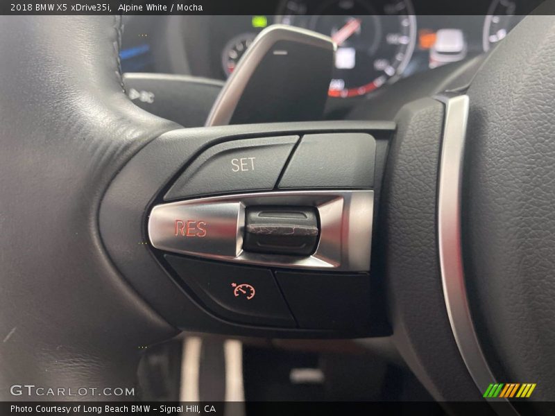 Alpine White / Mocha 2018 BMW X5 xDrive35i