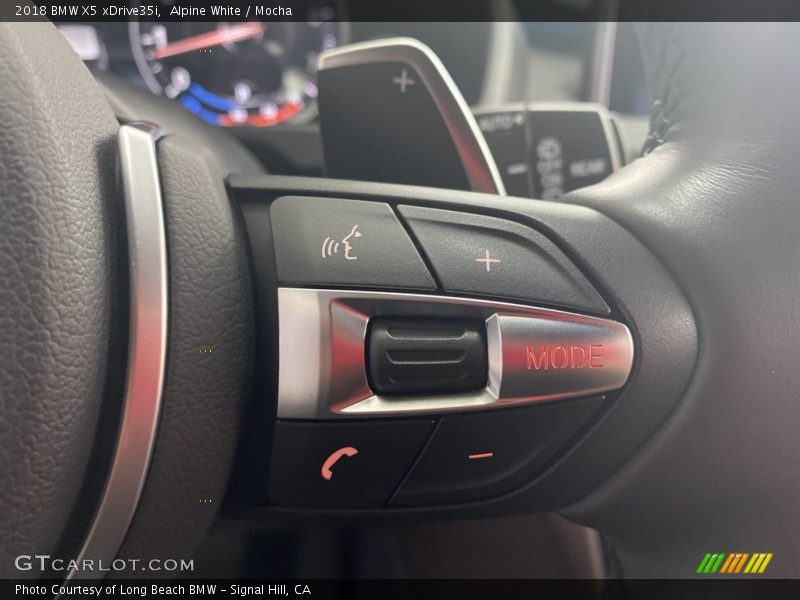 Alpine White / Mocha 2018 BMW X5 xDrive35i