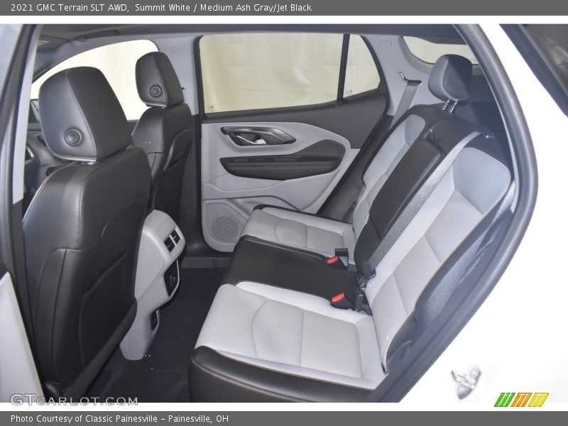 Summit White / Medium Ash Gray/Jet Black 2021 GMC Terrain SLT AWD