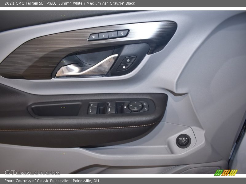 Summit White / Medium Ash Gray/Jet Black 2021 GMC Terrain SLT AWD