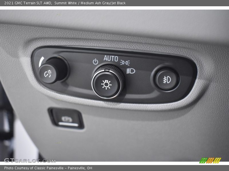 Summit White / Medium Ash Gray/Jet Black 2021 GMC Terrain SLT AWD