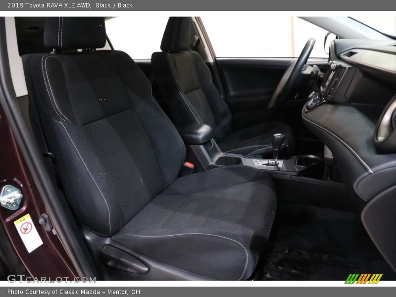 Black / Black 2018 Toyota RAV4 XLE AWD