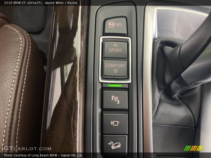 Alpine White / Mocha 2018 BMW X5 xDrive35i