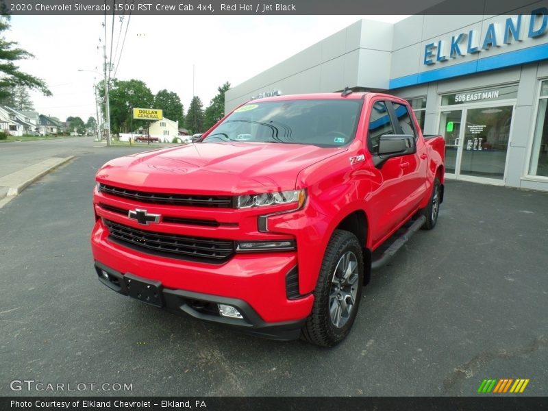 Red Hot / Jet Black 2020 Chevrolet Silverado 1500 RST Crew Cab 4x4
