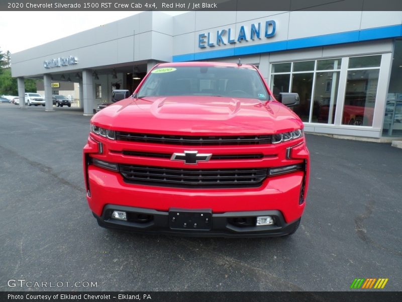 Red Hot / Jet Black 2020 Chevrolet Silverado 1500 RST Crew Cab 4x4