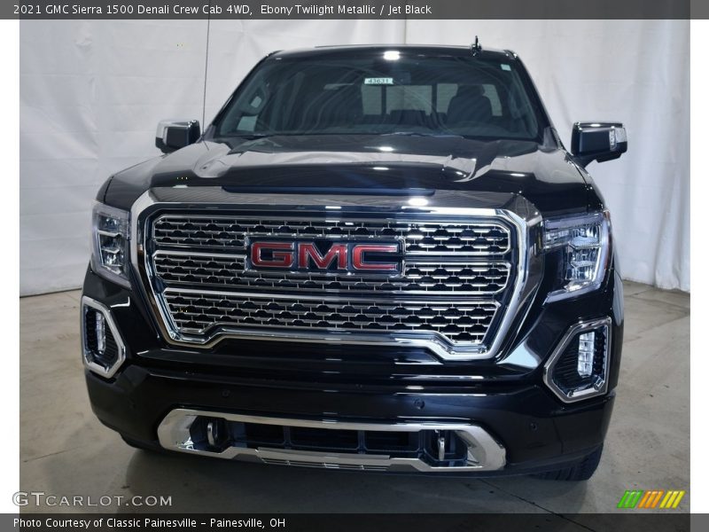 Ebony Twilight Metallic / Jet Black 2021 GMC Sierra 1500 Denali Crew Cab 4WD