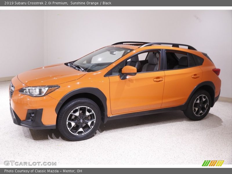 Sunshine Orange / Black 2019 Subaru Crosstrek 2.0i Premium