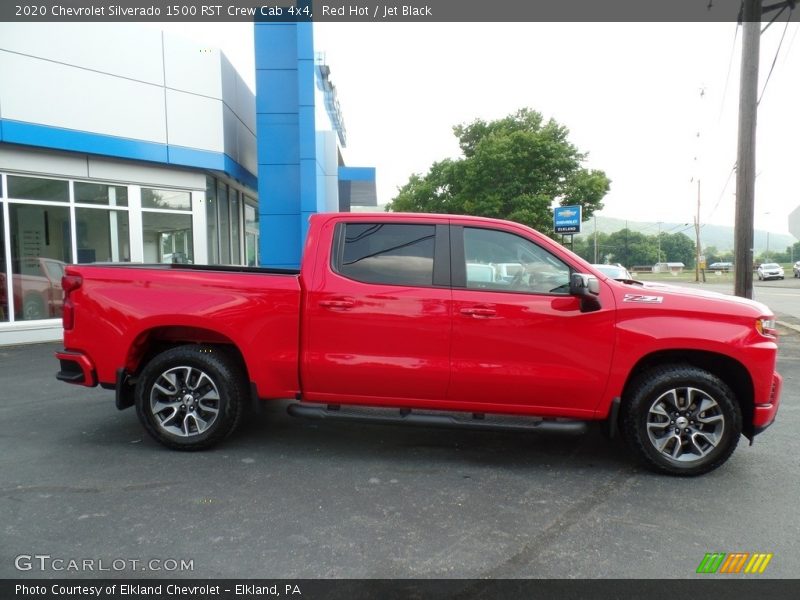 Red Hot / Jet Black 2020 Chevrolet Silverado 1500 RST Crew Cab 4x4