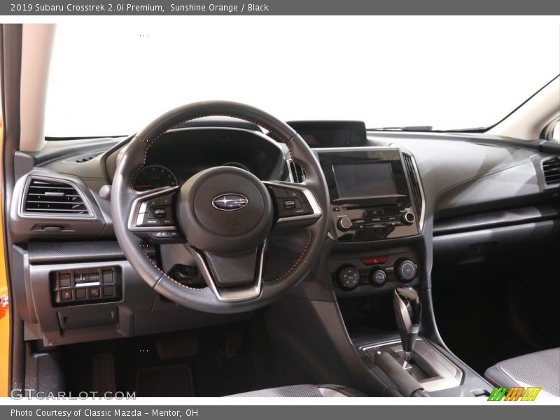 Sunshine Orange / Black 2019 Subaru Crosstrek 2.0i Premium