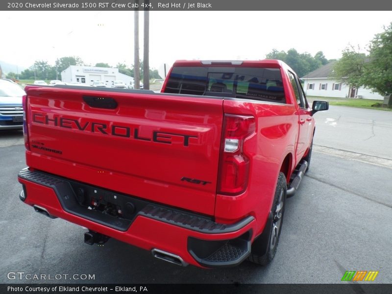 Red Hot / Jet Black 2020 Chevrolet Silverado 1500 RST Crew Cab 4x4