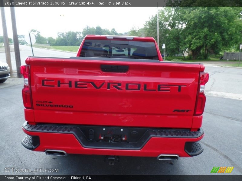 Red Hot / Jet Black 2020 Chevrolet Silverado 1500 RST Crew Cab 4x4