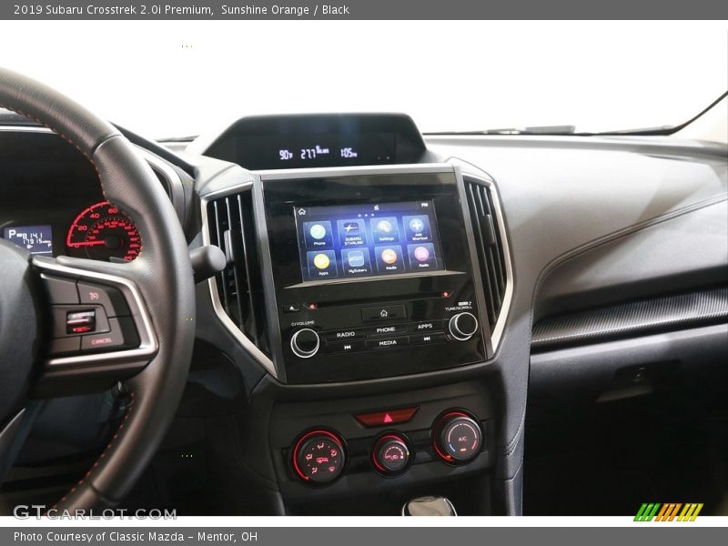 Sunshine Orange / Black 2019 Subaru Crosstrek 2.0i Premium