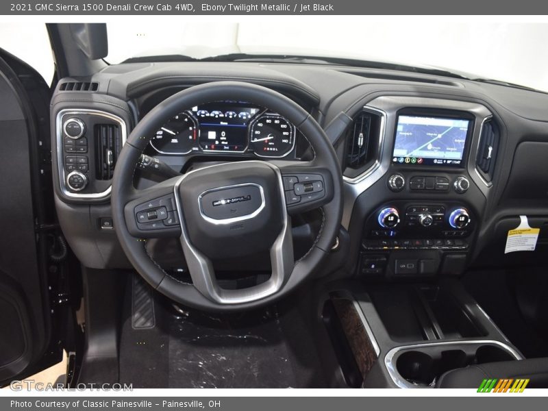 Ebony Twilight Metallic / Jet Black 2021 GMC Sierra 1500 Denali Crew Cab 4WD