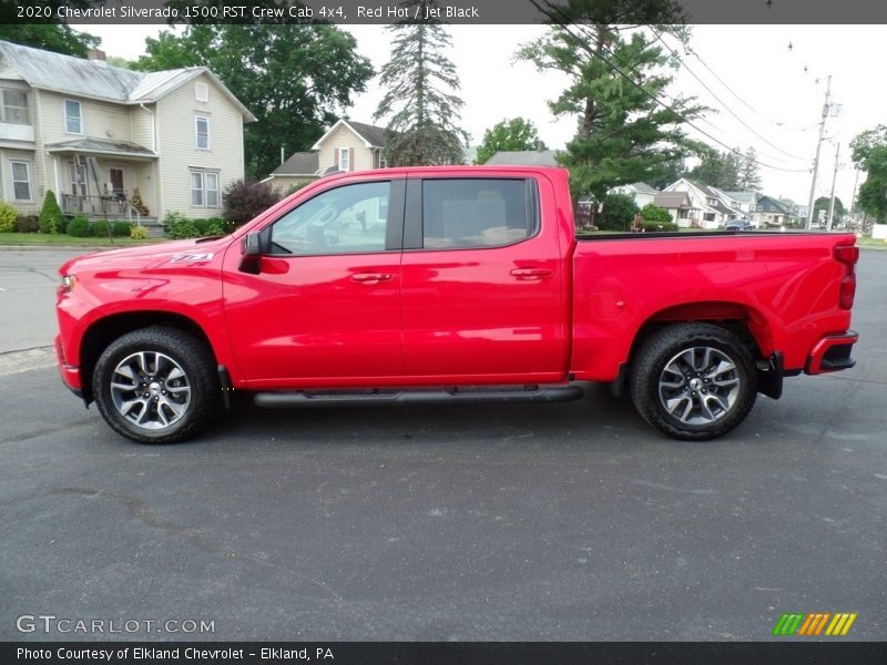 Red Hot / Jet Black 2020 Chevrolet Silverado 1500 RST Crew Cab 4x4