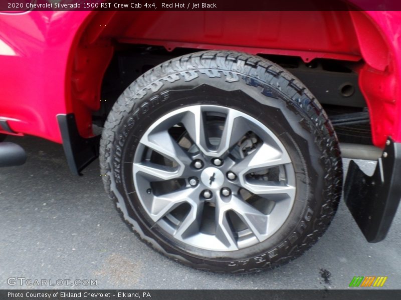 Red Hot / Jet Black 2020 Chevrolet Silverado 1500 RST Crew Cab 4x4