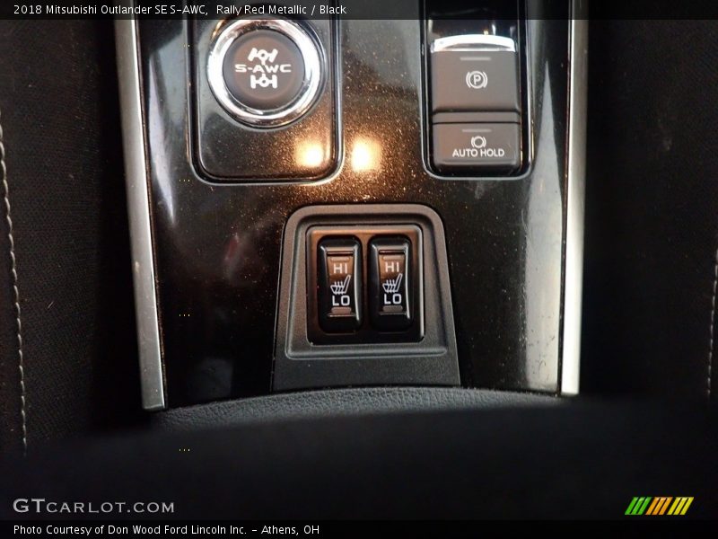 Rally Red Metallic / Black 2018 Mitsubishi Outlander SE S-AWC