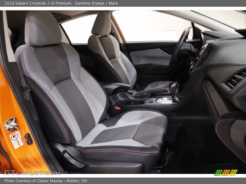Sunshine Orange / Black 2019 Subaru Crosstrek 2.0i Premium