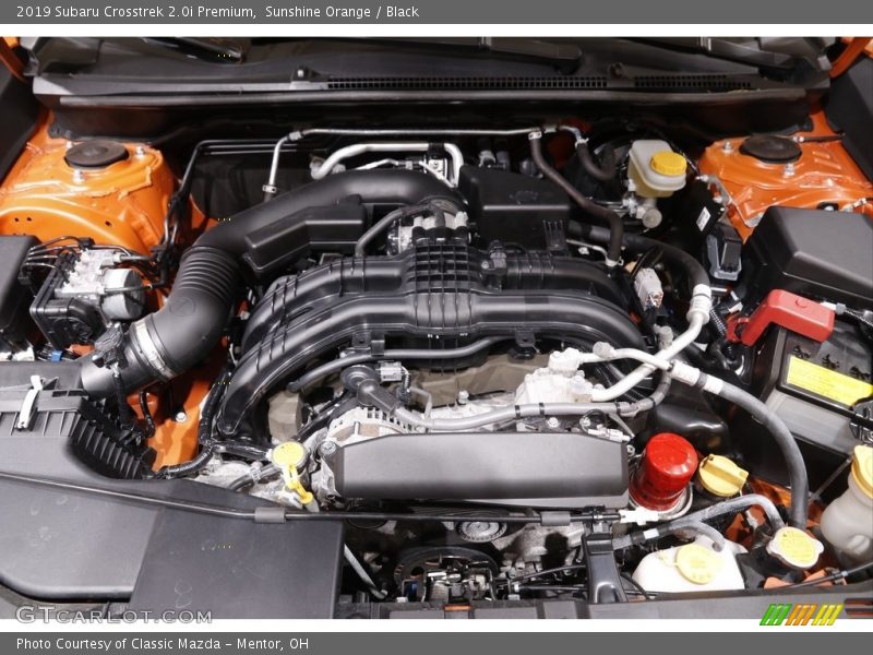 Sunshine Orange / Black 2019 Subaru Crosstrek 2.0i Premium