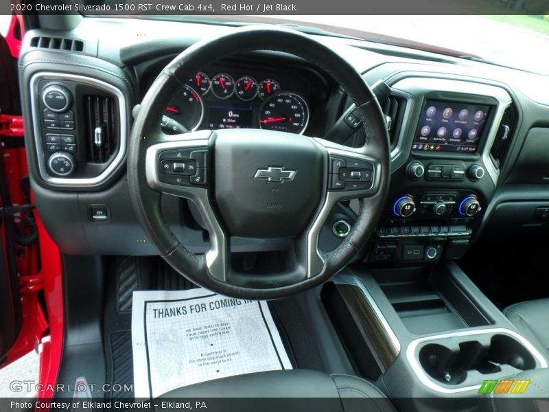 Red Hot / Jet Black 2020 Chevrolet Silverado 1500 RST Crew Cab 4x4