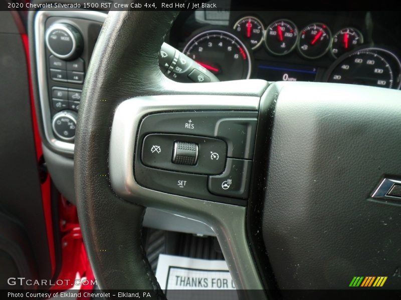Red Hot / Jet Black 2020 Chevrolet Silverado 1500 RST Crew Cab 4x4