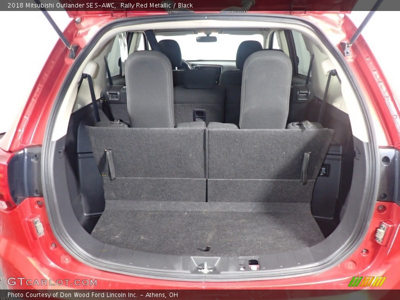 Rally Red Metallic / Black 2018 Mitsubishi Outlander SE S-AWC