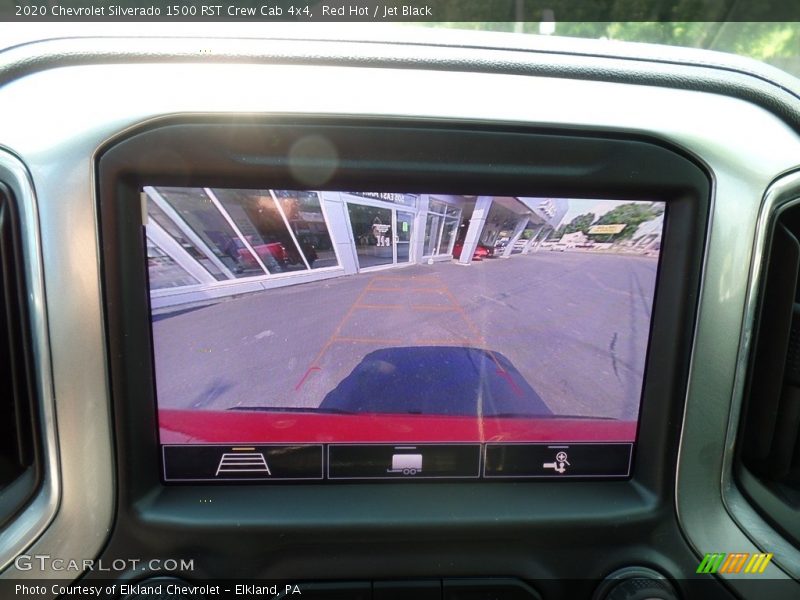 Red Hot / Jet Black 2020 Chevrolet Silverado 1500 RST Crew Cab 4x4
