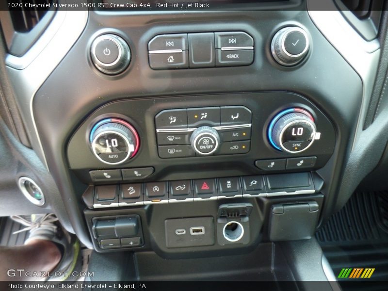 Red Hot / Jet Black 2020 Chevrolet Silverado 1500 RST Crew Cab 4x4