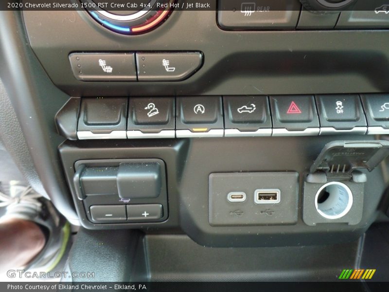 Red Hot / Jet Black 2020 Chevrolet Silverado 1500 RST Crew Cab 4x4