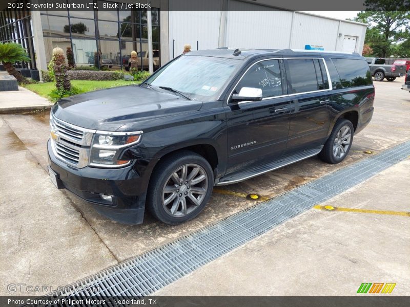 Black / Jet Black 2015 Chevrolet Suburban LTZ
