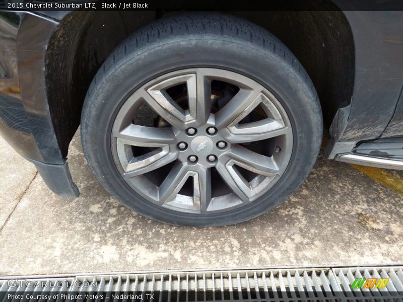 Black / Jet Black 2015 Chevrolet Suburban LTZ