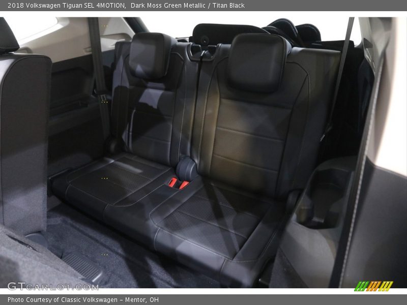 Dark Moss Green Metallic / Titan Black 2018 Volkswagen Tiguan SEL 4MOTION