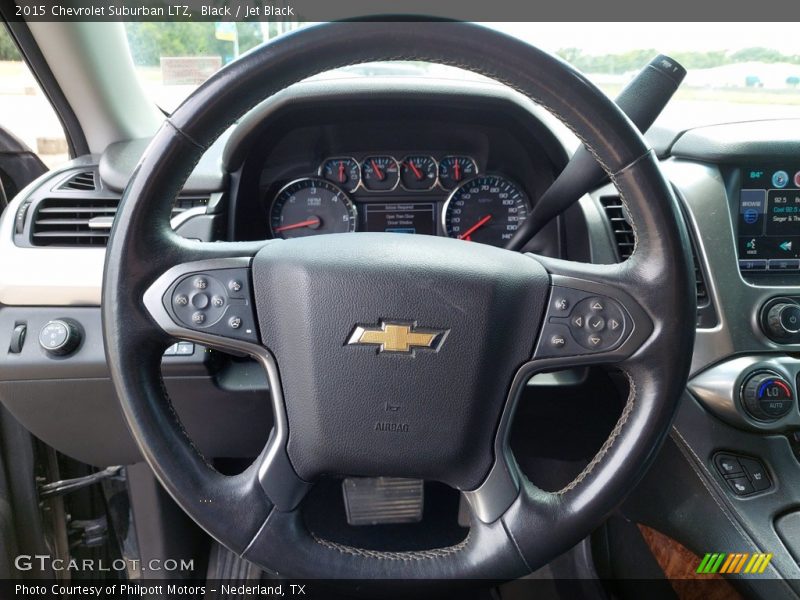 Black / Jet Black 2015 Chevrolet Suburban LTZ