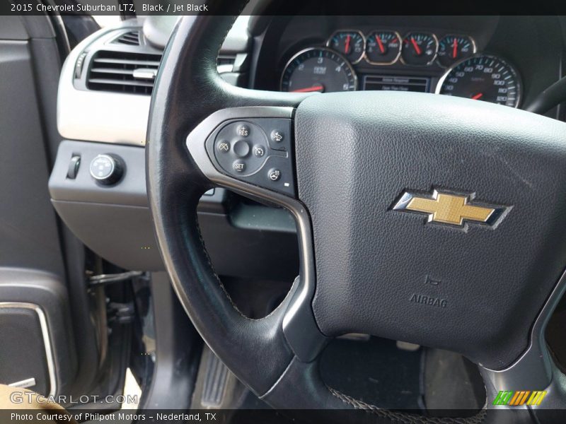 Black / Jet Black 2015 Chevrolet Suburban LTZ